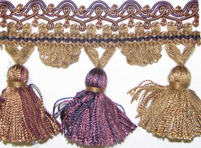 Stout Trim Apollo Tassel Fringe Grape